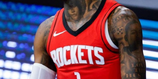 火箭自由落体遭7连败 沃尔抱怨判罚用哈登举例