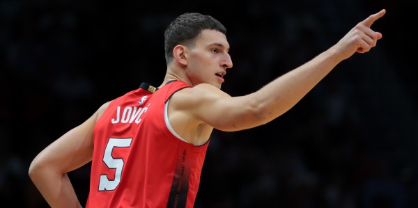 约维奇：热火首次训练尤尔特塞文打爆了我 我怀疑自己是否适合NBA